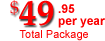 Total Package: $49.95 per year